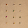Birthstone Flatback Studs